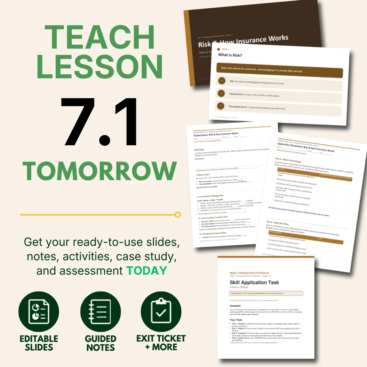 Teach tomorrow