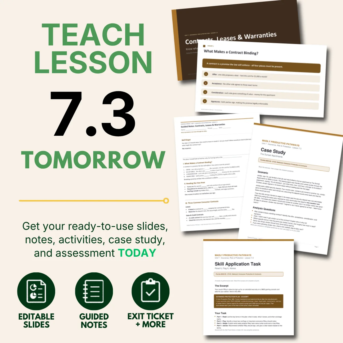 Teach tomorrow