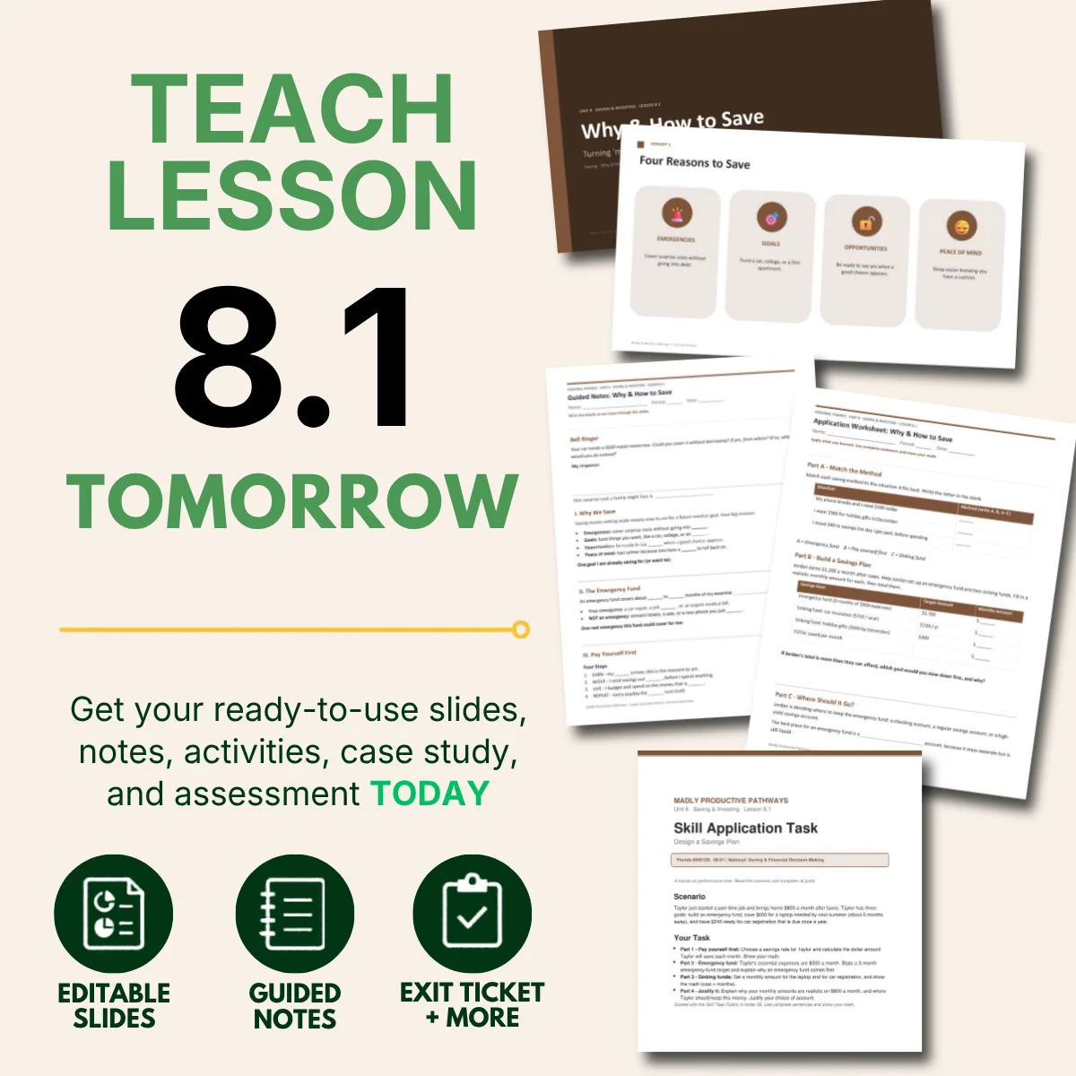 Teach tomorrow