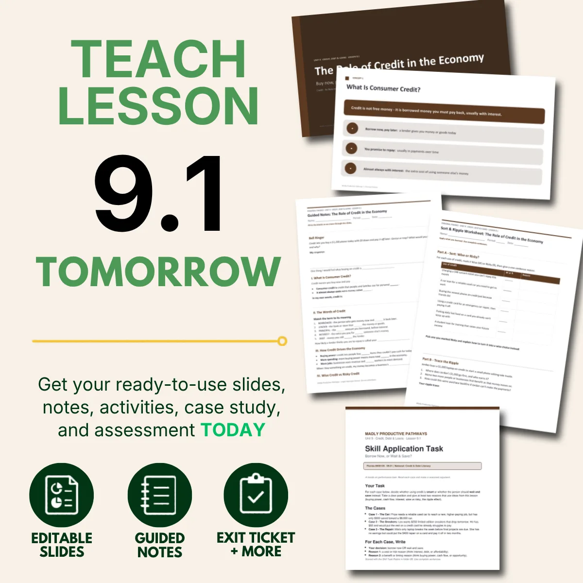 Teach tomorrow