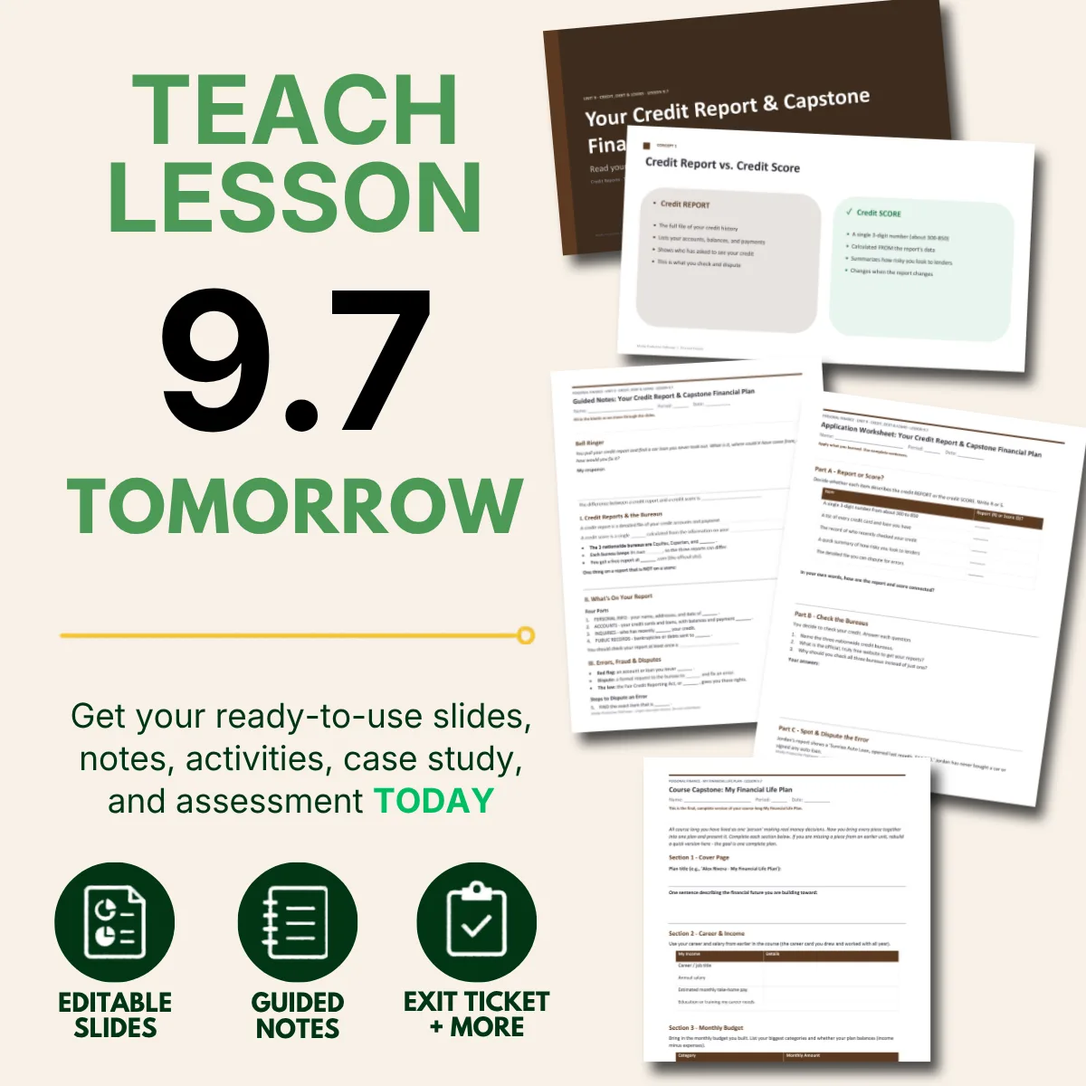 Teach tomorrow