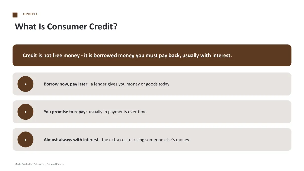 Personal Finance Unit 9 content slide