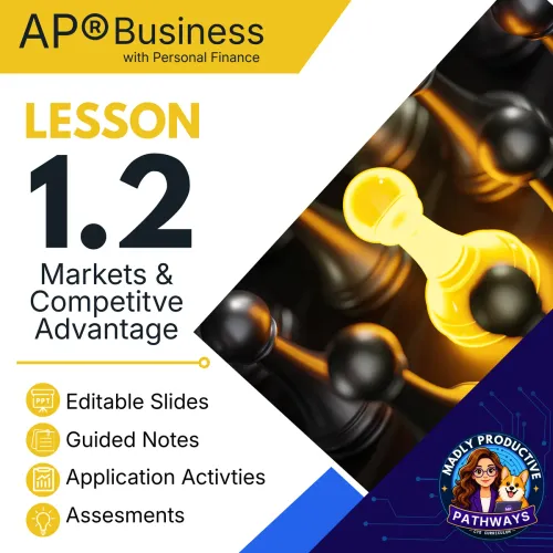 Lesson 1.2: Markets + Competitive Advantage