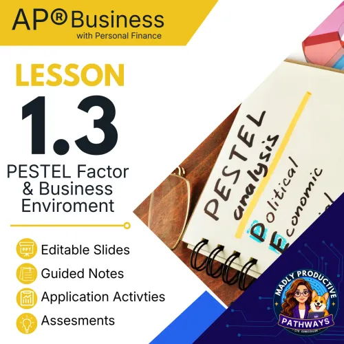 Lesson 1.3: PESTEL Analysis