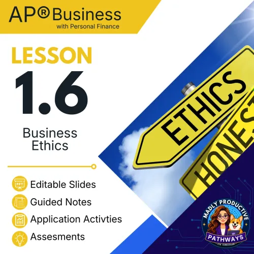 Lesson 1.6: Business Ethics