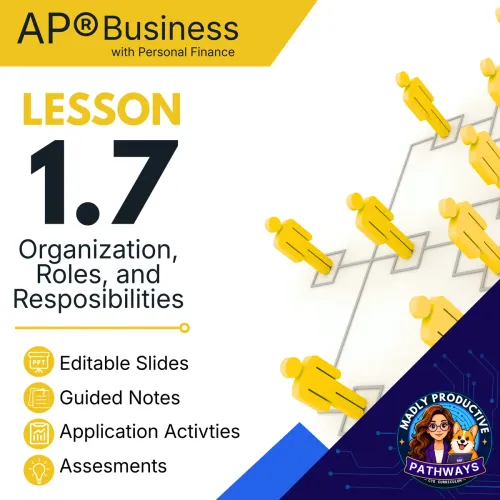 Lesson 1.7: Organization, Roles, and Responsibilities