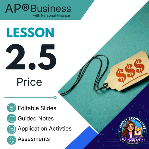 Lesson 2.5: Pricing Strategy