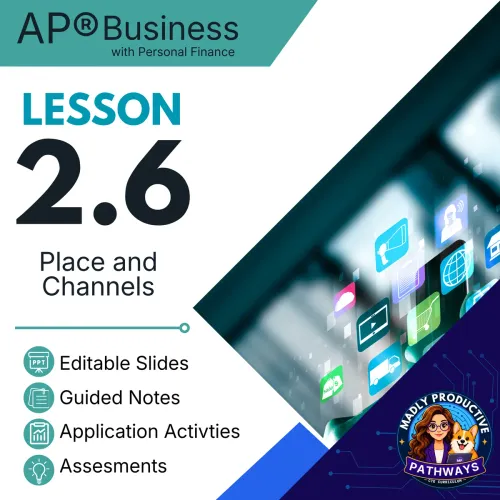 Lesson 2.6: Marketing Channels + Place