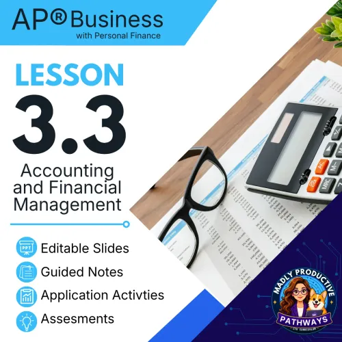 Lesson 3.3: Accounting + Financial Management