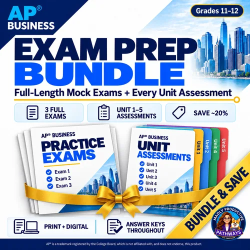 Exam Prep Bundle: All 5 Units + 3 Exams