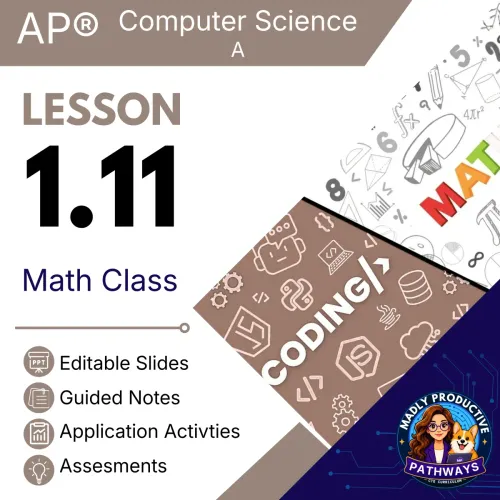 Lesson 1.11: Math Class