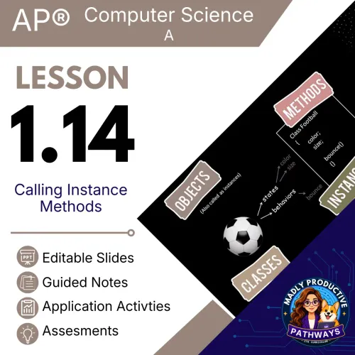 Lesson 1.14: Calling Instance Methods