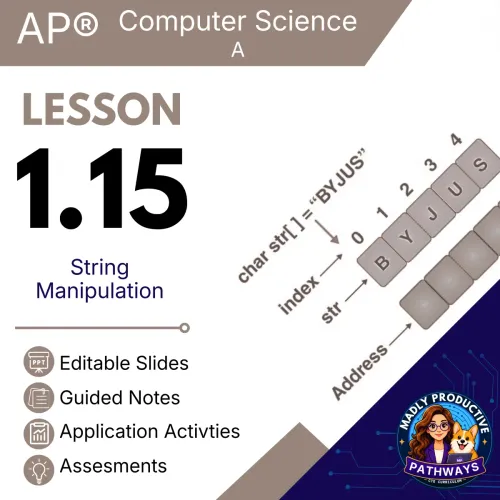 Lesson 1.15: String Manipulation