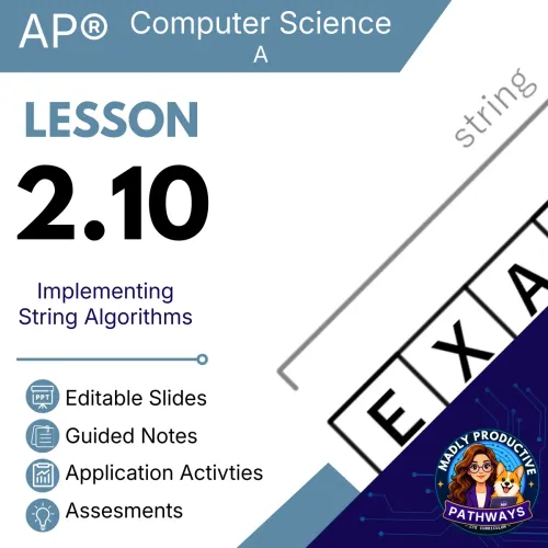Lesson 2.10: Implementing String Algorithms