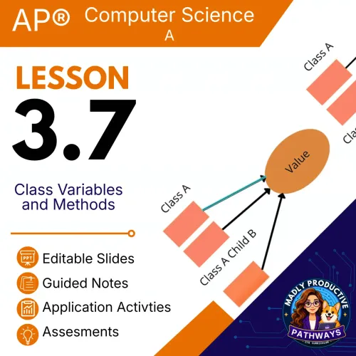 Lesson 3.7: Class Variables and Methods