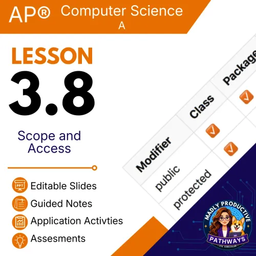 Lesson 3.8: Scope and Access