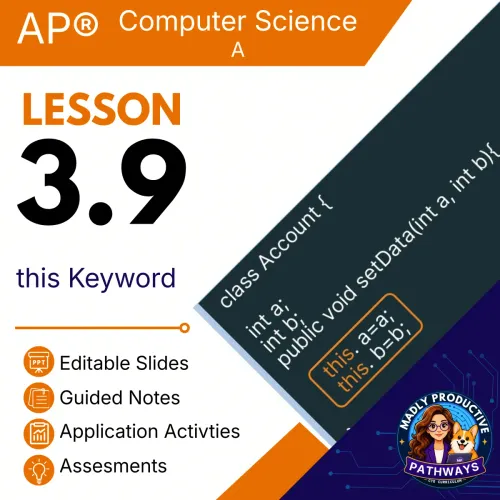 Lesson 3.9: this Keyword