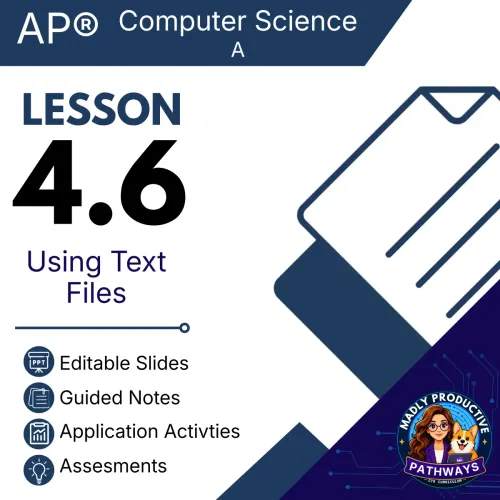 Lesson 4.6: Using Text Files