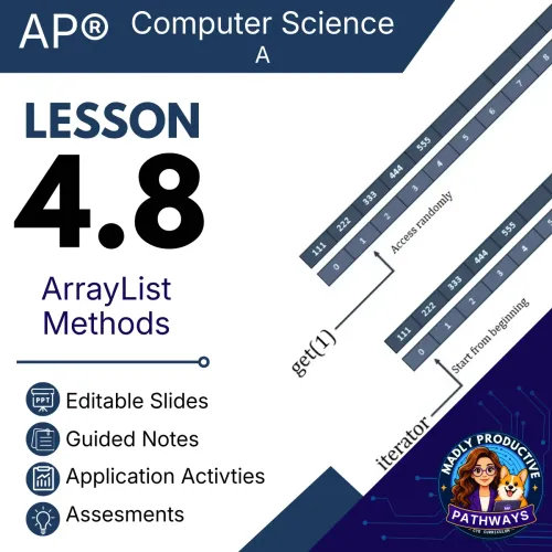Lesson 4.8: ArrayList Methods