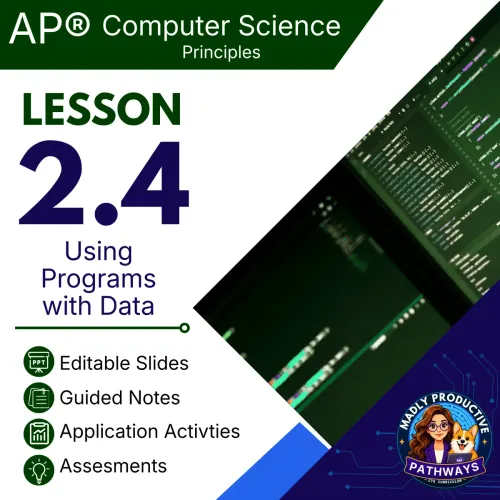 Lesson 2.4: Using Programs with Data