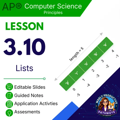 Lesson 3.10: Lists