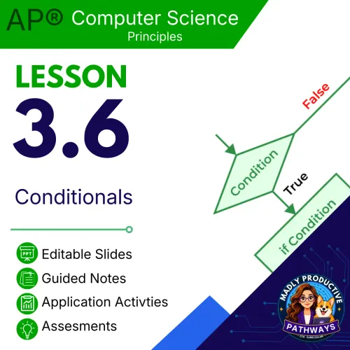 Lesson 3.6: Conditionals