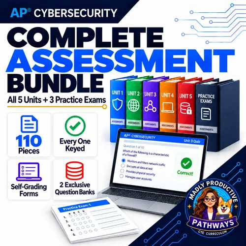 Full Year Assessments: All 5 Units + Exams