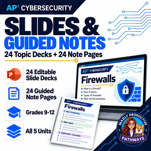 Slides & Guided Notes: All 24 Topics + Keys