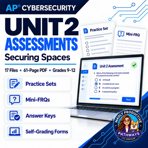 Unit 2 Assessments: Securing Spaces