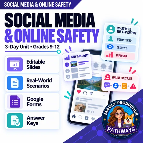 Social Media & Online Safety: 3-Day Unit