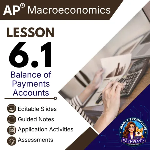 Lesson 6.1: Balance of Payments