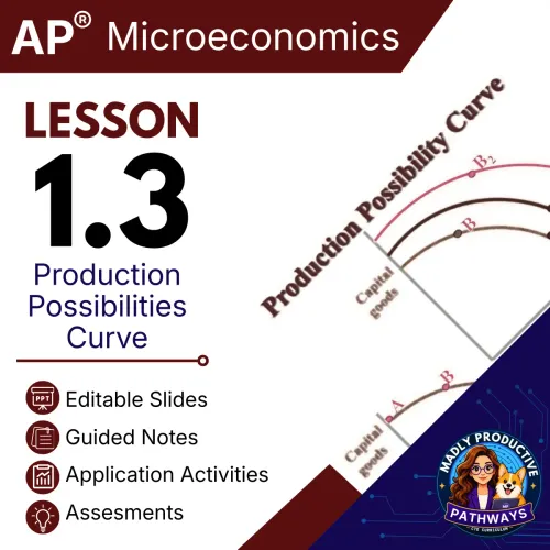 Lesson 1.3: Production Possibilities Curve PPC