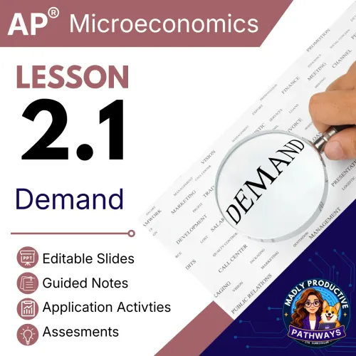 Lesson 2.1: Demand