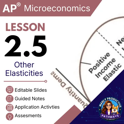 Lesson 2.5: Income Cross Price Elasticity