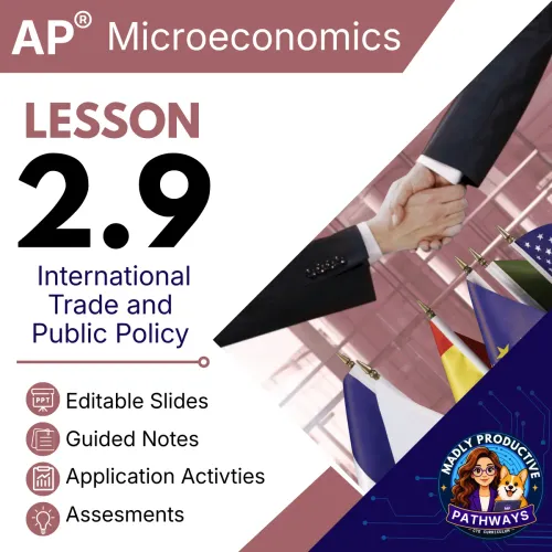 Lesson 2.9: International Trade Tariffs