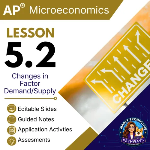 Lesson 5.2: Factor Demand Supply Shifts