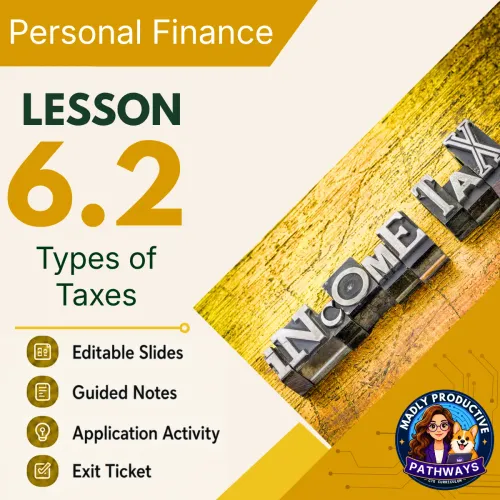 Lesson 6.2: Types of Taxes