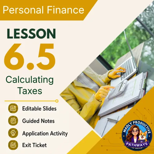 Lesson 6.5: Calculating Taxes: Sales Tax & FICA