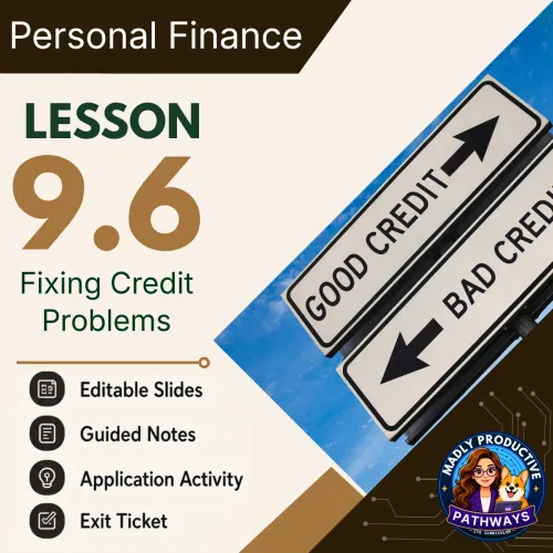 Lesson 9.6: Fixing Credit Problems