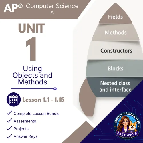 Unit 1: Using Objects and Methods