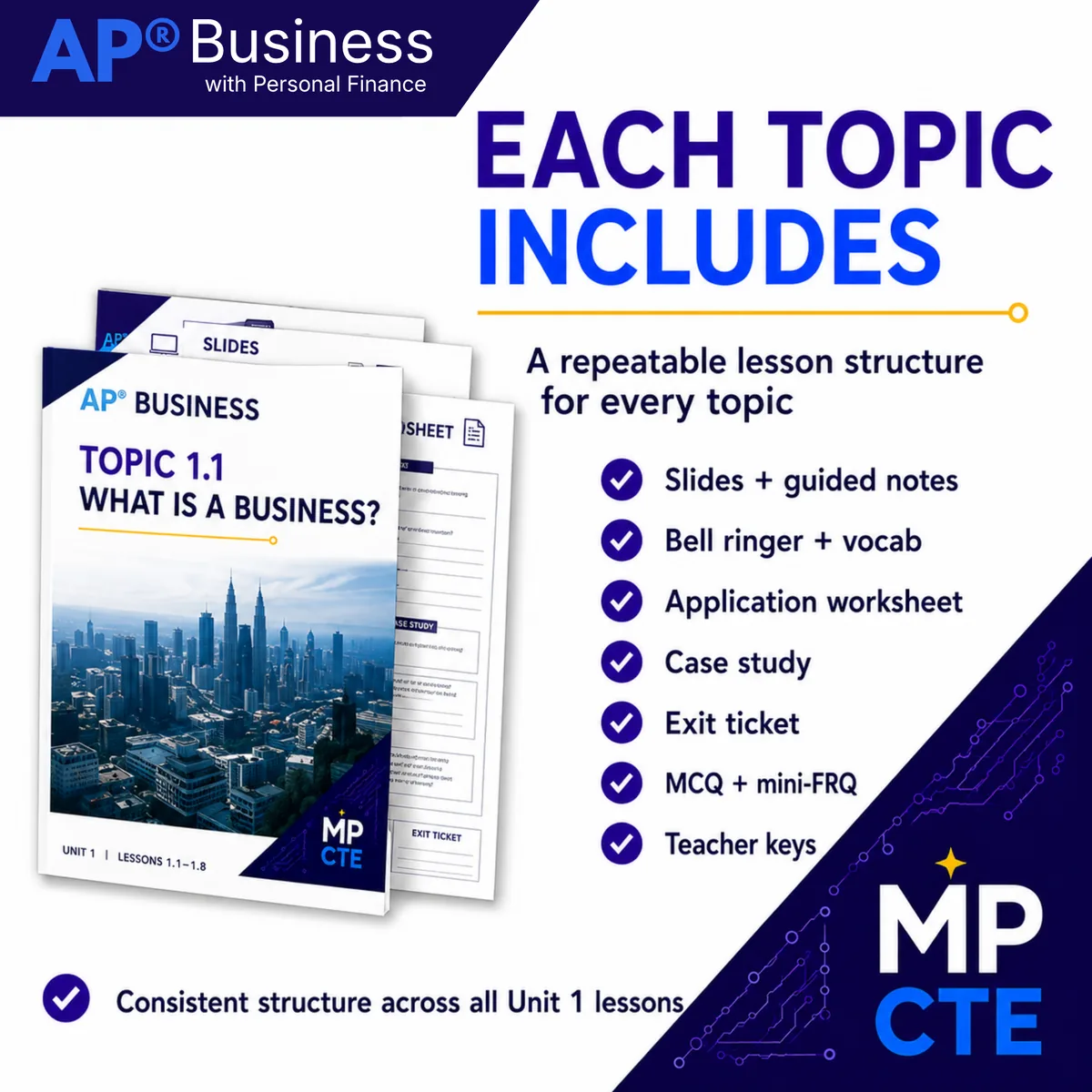 Built for the new AP course