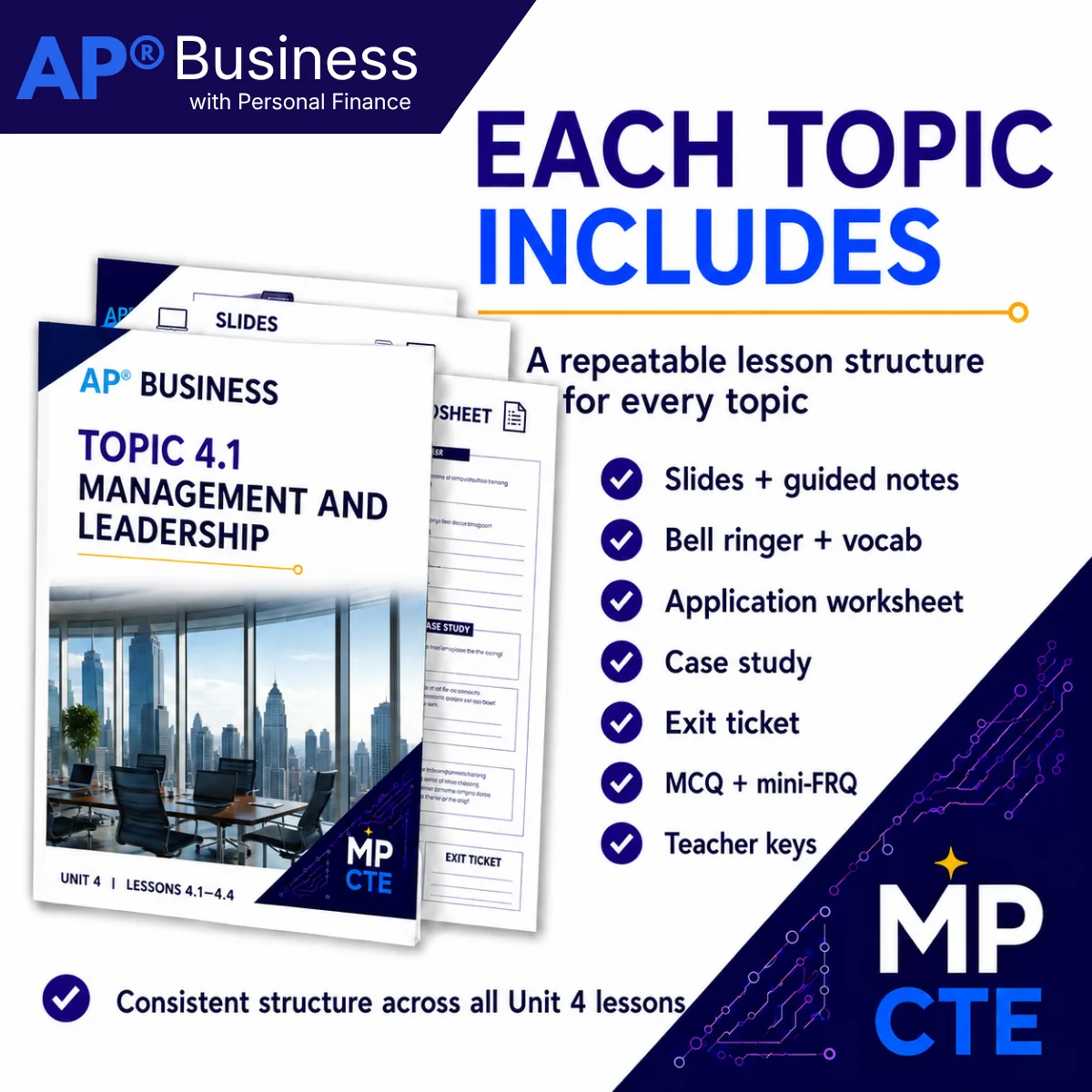 Built for the new AP course