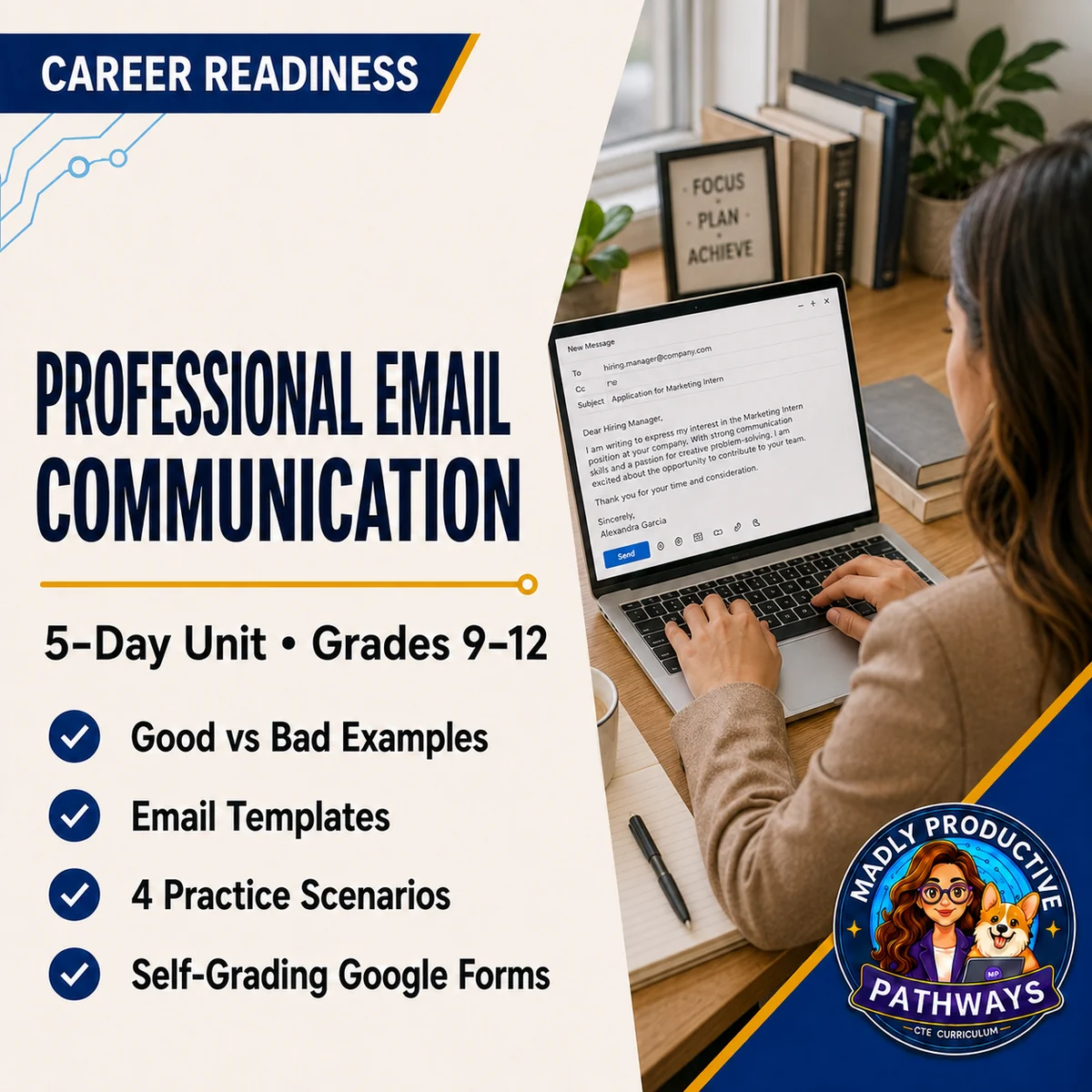 Professional Email Communication 5-day unit cover