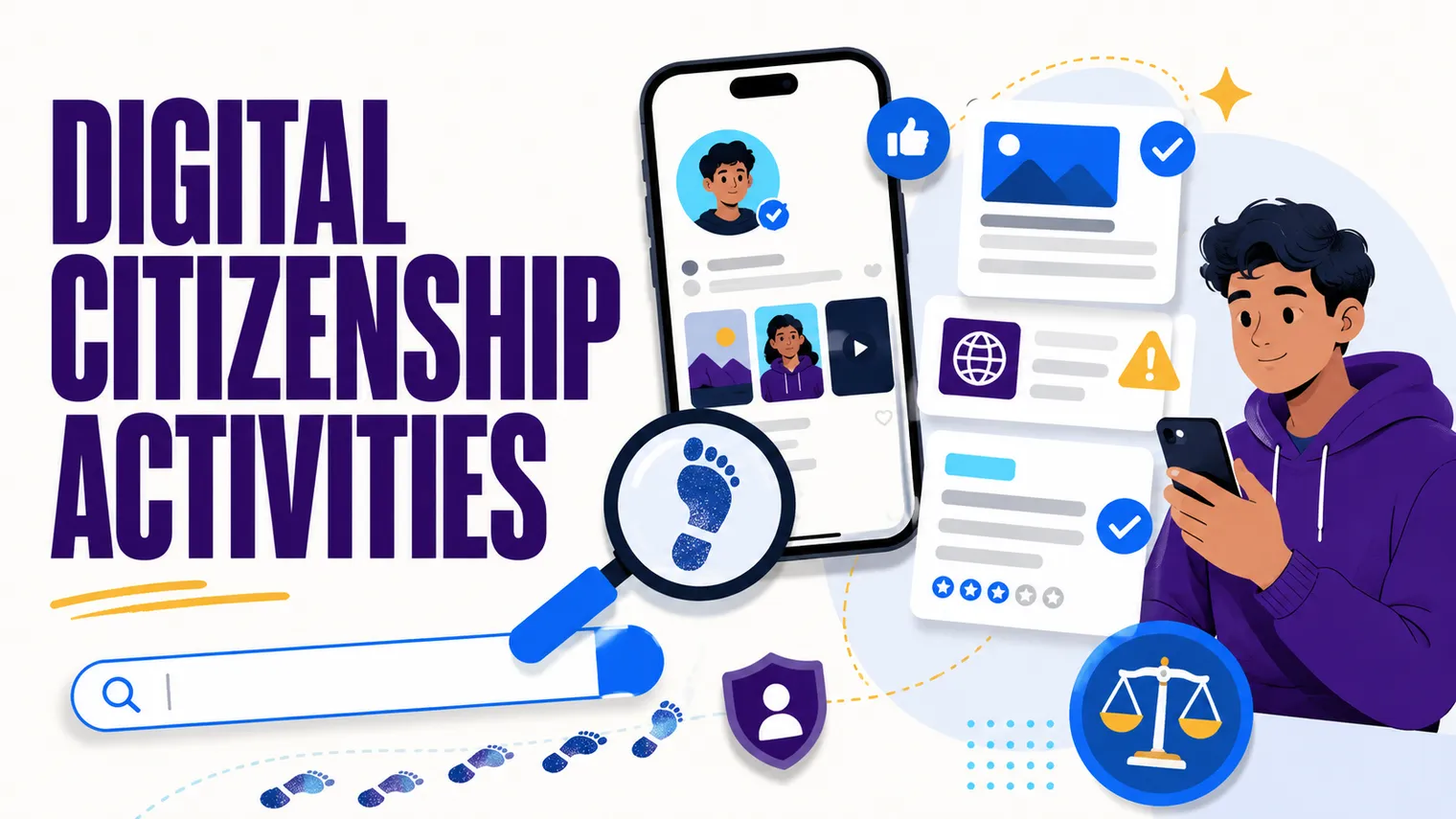 Digital footprint and online reputation: a phone, a search bar, media literacy.