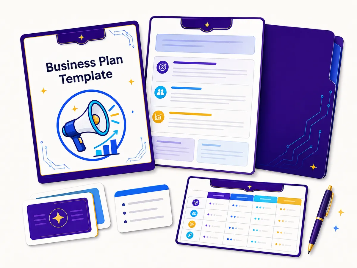 Business plan template + rubric